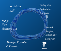 ST double badminton string