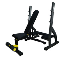Mi Nk- 6s Olympic Adjustable Bench with Stand Combo