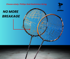 Phillips Gold Set Badminton String