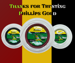 Phillips Gold Badminton String