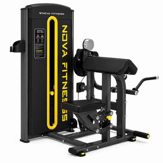 NOVAFIT PM - 0607 BICEP CURL TRICEP PRESS