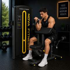 NOVAFIT PM - 0607 BICEP CURL TRICEP PRESS