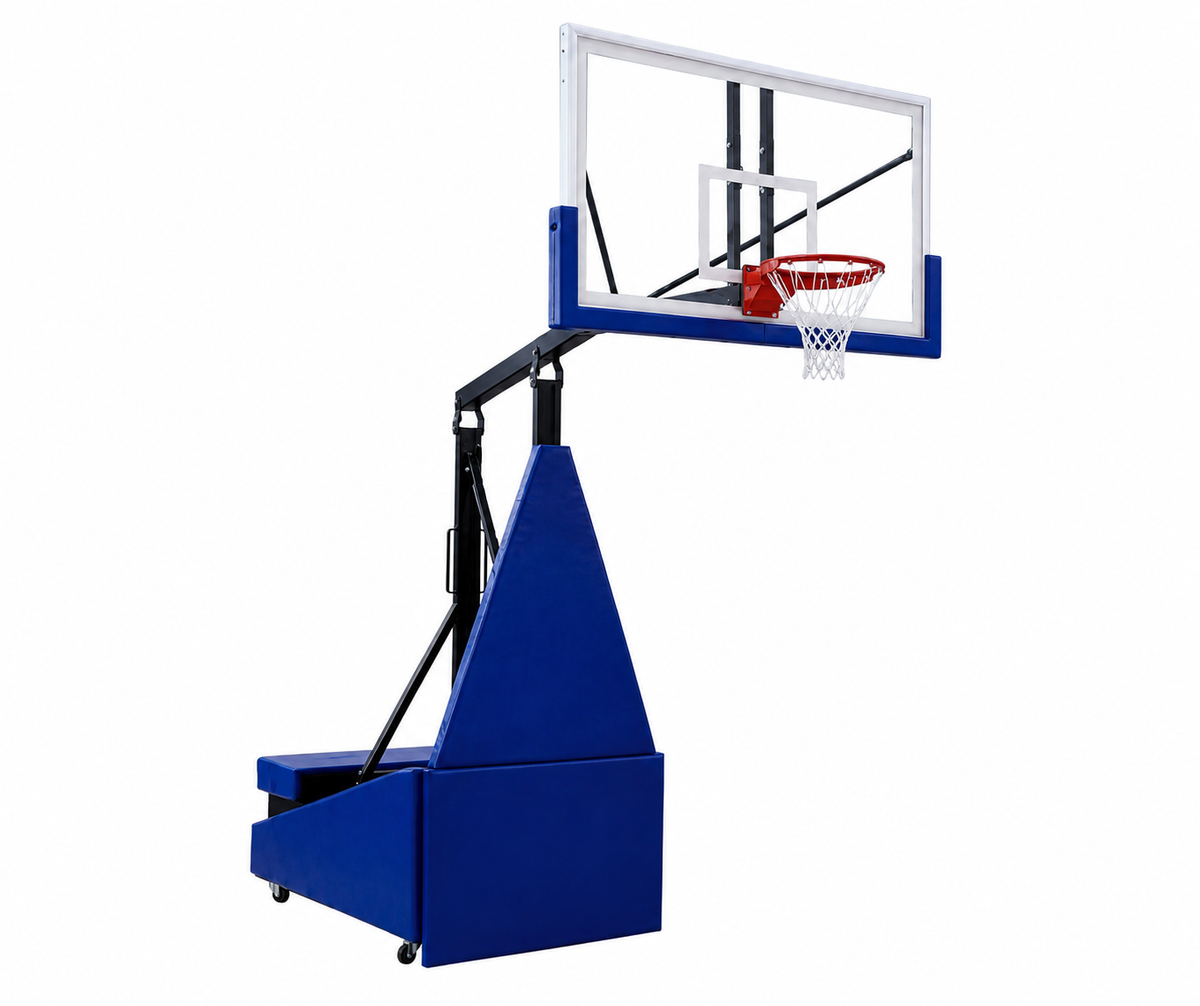Basketball Post Moveable Adjustable