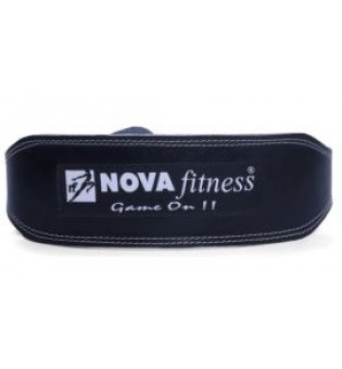 NOVAFIT LEATHER BELT SILVER