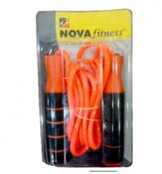 NOVAFIT LEATHER SKIPPING ROPE